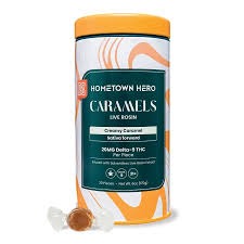 Hometown Hero Live Rosin Caramels 400mg THC (20 Count)