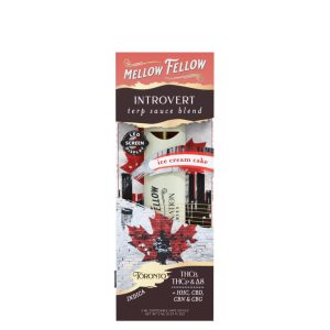 Mellow Fellow 2 Gram Terp Sauce Blend - Ice Cream Cake Indica - Introvert