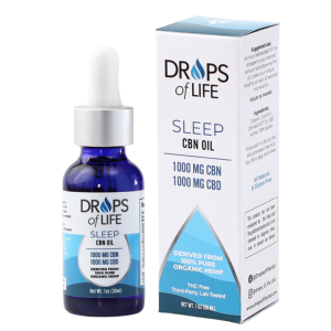 Drops Of Life 1000mg CBD+1000mg CBN Sleep Tincture