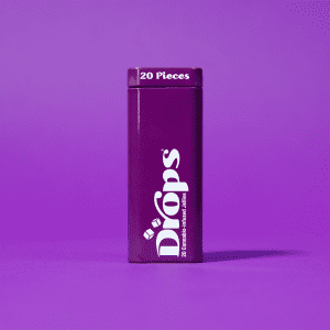 Drops 5mg THC  + 10mg CBD - Soothing Relaxation - BlackBerry - 20 Count Gummies