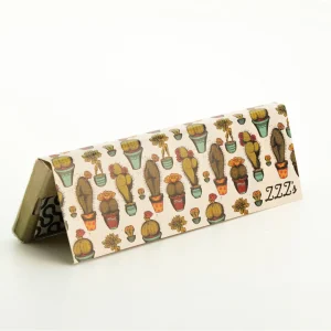 ZZZ's 1-1/4 Organic Hemp Rolling Papers - Cactass - Artist Ceci Granata