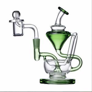 Human Grade 1A 5" Borosilicate Recycler Rig